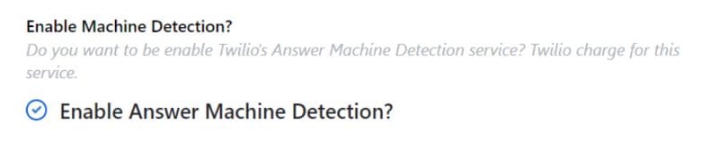 enable machine detection