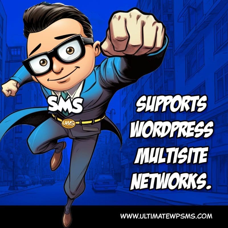 UWS Social Media Post supports wordpress multisite
